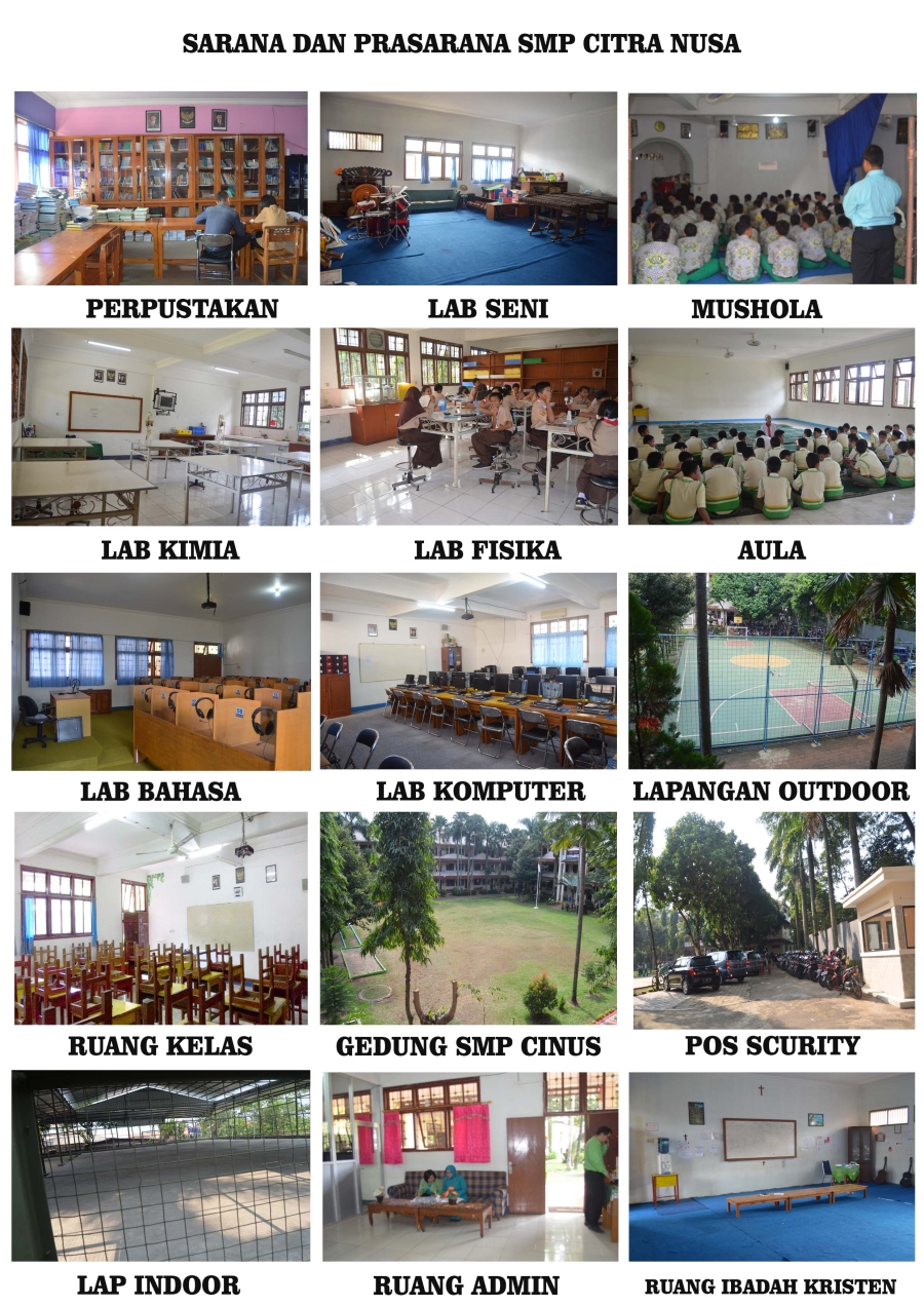 Sarana dan Prasarana